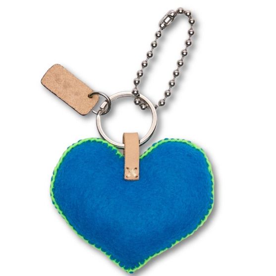 Corazon Grande Turquoise Charm