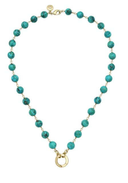 Infinite sky Turquoise  Ensemble Necklace