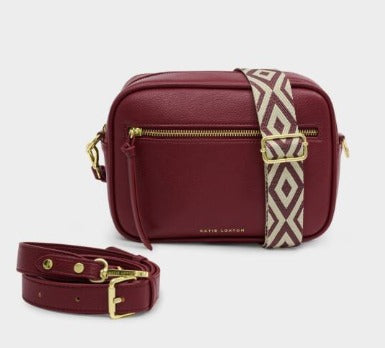 Cherry Hallie Crossbody Bag