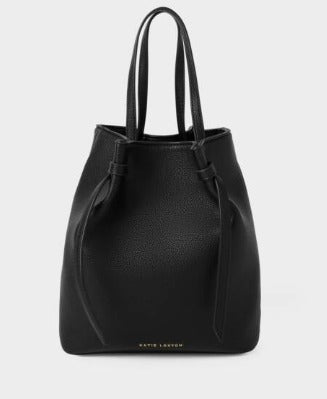 Black Celina Bucket Bag