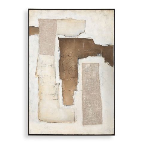 Interference Hand Painted Canvas