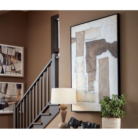 Interference Hand Painted Canvas