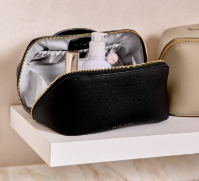 Large Make Up And Toiletry Bag in Black