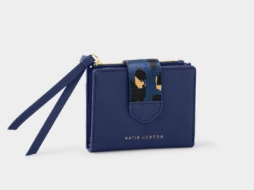Hallie Wallet in Midnight Blue