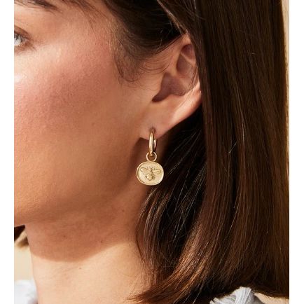 Mason Bee Convertible Hoop Earrings