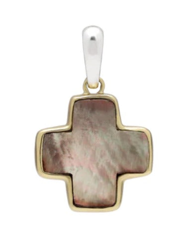 Life In Balance Cross - Pink Abalone