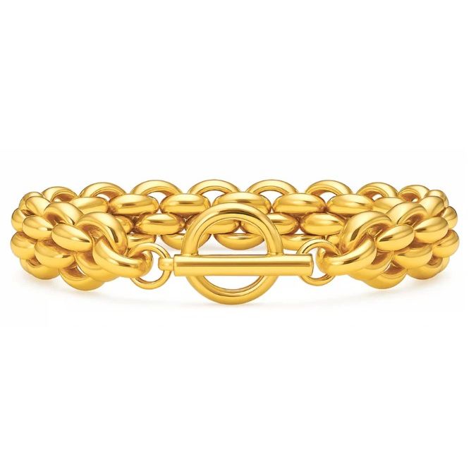 Rosalinda Chunky Chain Toggle Bracelet 