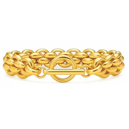 Rosalinda Chunky Chain Toggle Bracelet 