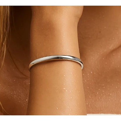 Silver Arielle Bangle Bracelet