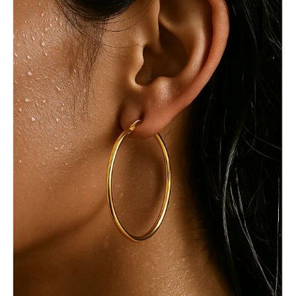 Laurette Large Hoop Earring
