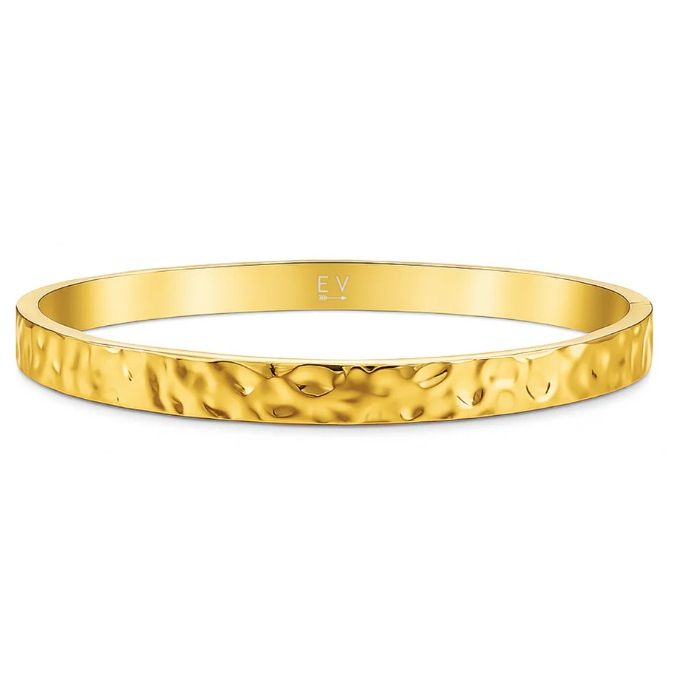 Maribel Hammered Bangle Bracelet