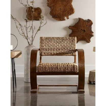 Rehema Accent Chair, Pecan