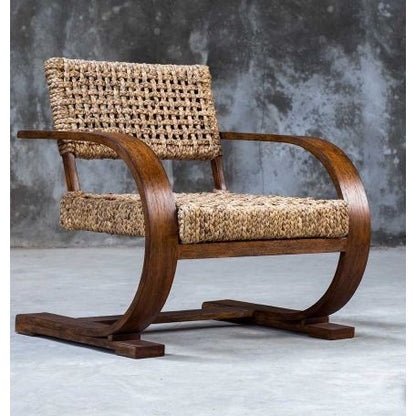 Rehema Accent Chair, Pecan
