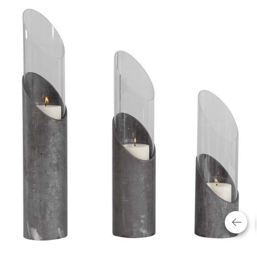 Karter Candleholders, S/3