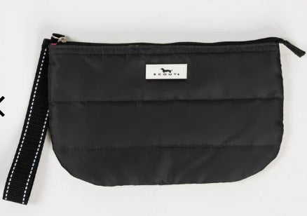 Black Puffer Roamy Wristlet