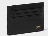 Black Lily Card Holder