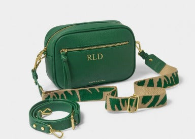 HALLIE CROSSBODY BAG | Emerald Green