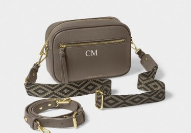 HALLIE CROSSBODY BAG | Mink