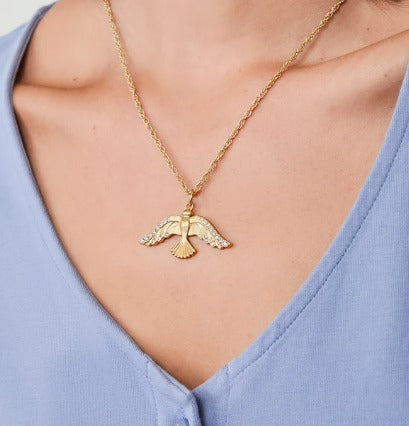 Take Flight Necklace 18"