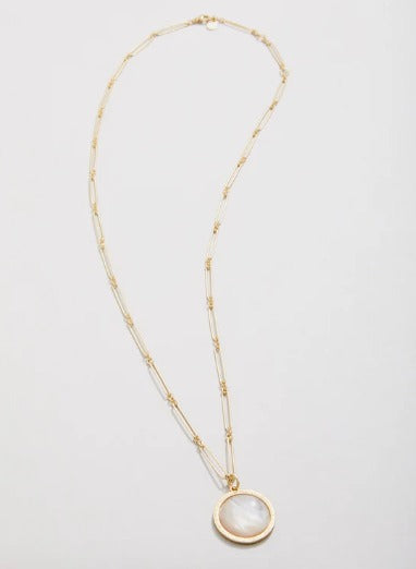 Franklin Necklace 24" Mother-of-Pearl