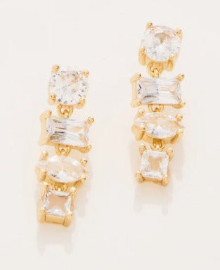 Lee Earrings Crystal