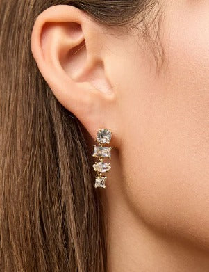Lee Earrings Crystal
