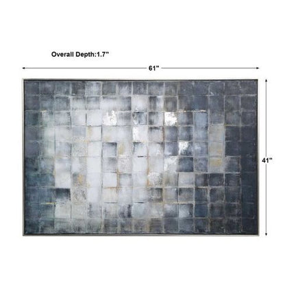 GRAPHS HAND PAINTED CANVAS