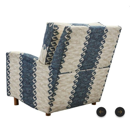 Kickback Lounge Chair - Blanket Blue