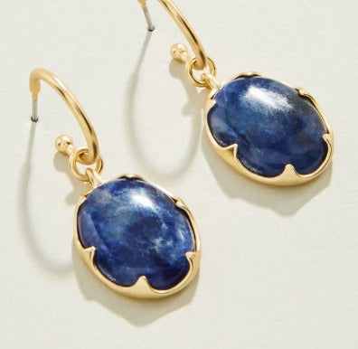 Coralie Earrings Blue