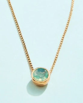 Lighthouse Necklace 18" Sea Foam