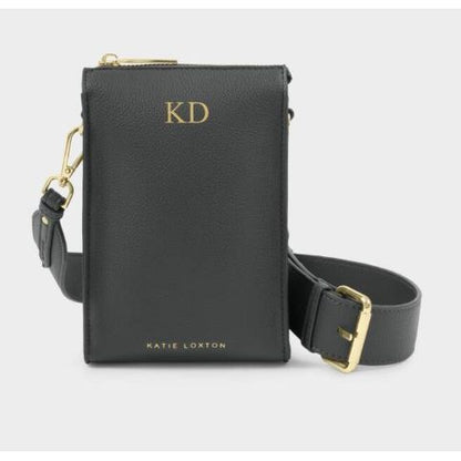 Graphite Avery Slim Crossbody Bag
