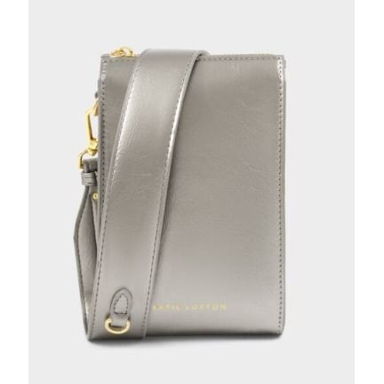 Pewter Avery Slim Crossbody Bag