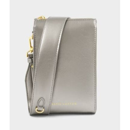 Pewter Avery Slim Crossbody Bag