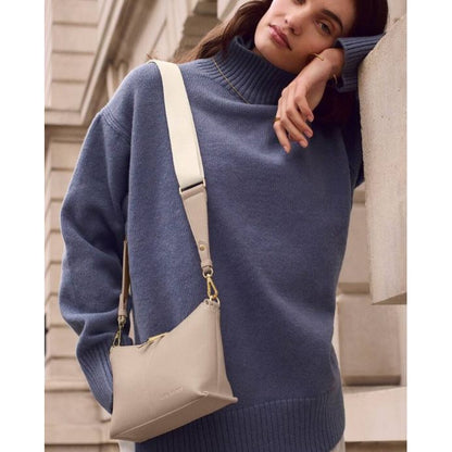 Light Taupe Laila Crossbody Bag