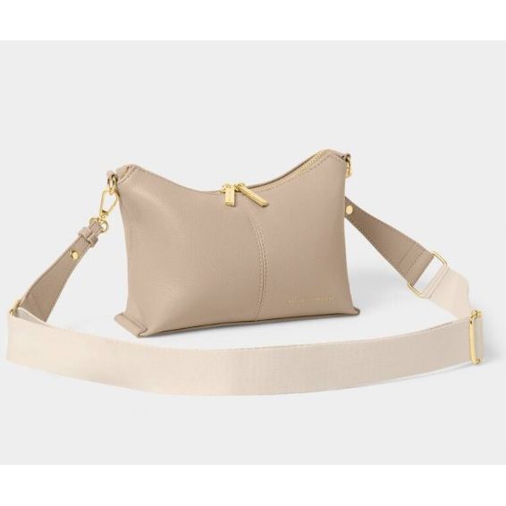 Light Taupe Laila Crossbody Bag
