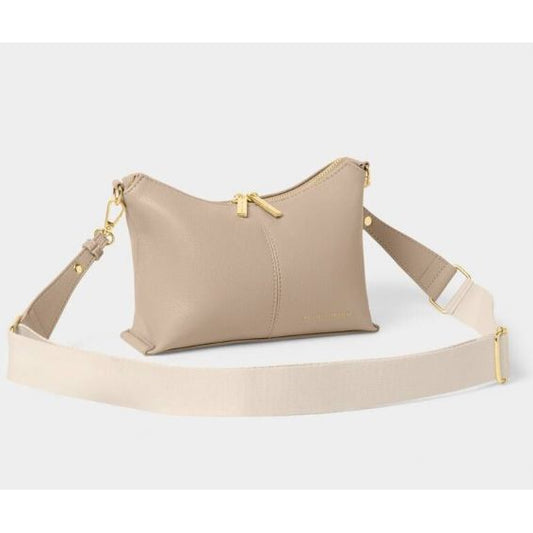 Light Taupe Laila Crossbody Bag