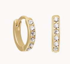 Sea La Vie Hoop Earrings Grateful/Ring