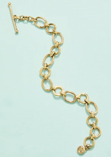 Calhoun Toggle Bracelet Gold