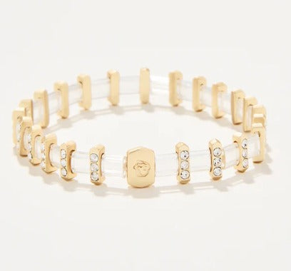 Sparkle Tila Stretch Bracelet Crystal