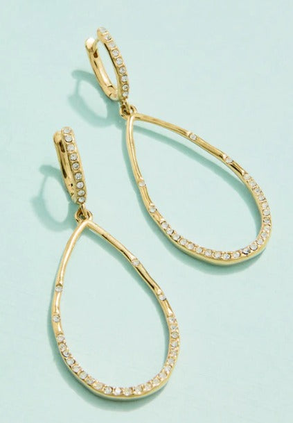 Carteret Earrings Crystal