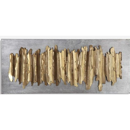 LEV METAL WALL DECOR, SILVER