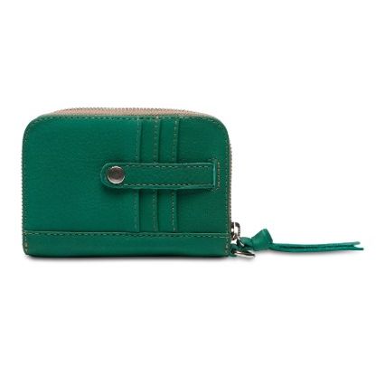 Teal Zippy Wallet