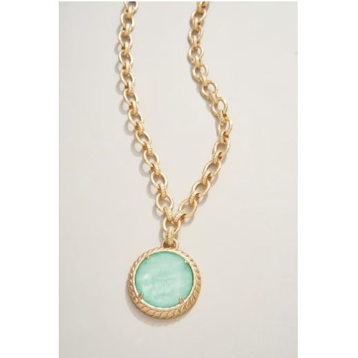 Karina Necklace 18" Sea Foam