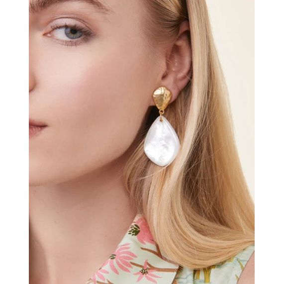 Enclave Earrings Mother-of-Pearl