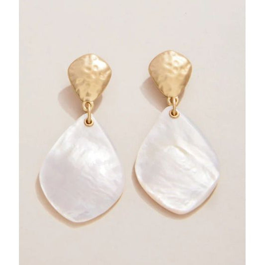 Enclave Earrings Mother-of-Pearl