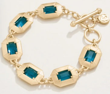 Chateau Toggle Bracelet Navy