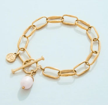 Bluffton Pearl Toggle Bracelet