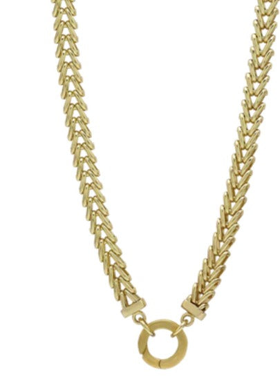 Breidon Clip Necklace - 18"
