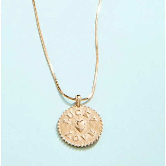 Lucky in Love Talisman Necklace 18"