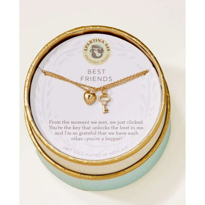 Best Friends/Heart Key (2 piece set)